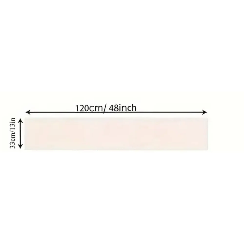 Table Runner, Fall, Gray, White, 13x48 inch